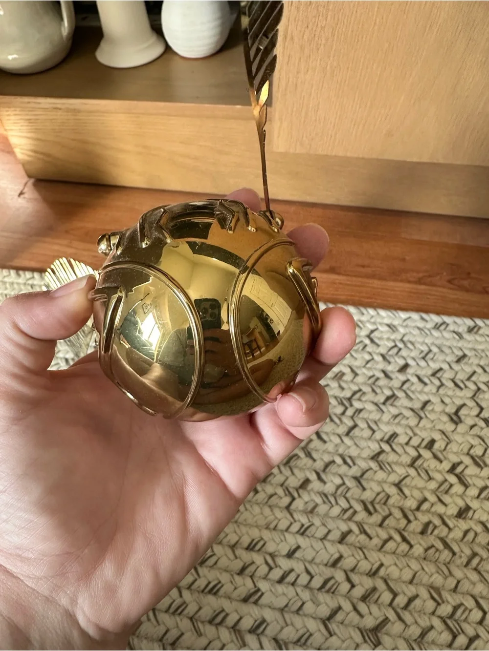 Harry Potter Pottery Barn Snitch Clock